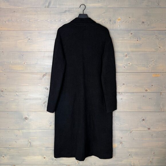 Splendid X Cellajaneblog Long Black Knit Cardigan Coat Women's Medium - Picture 4 of 4